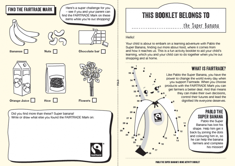 fairtrade homework grid