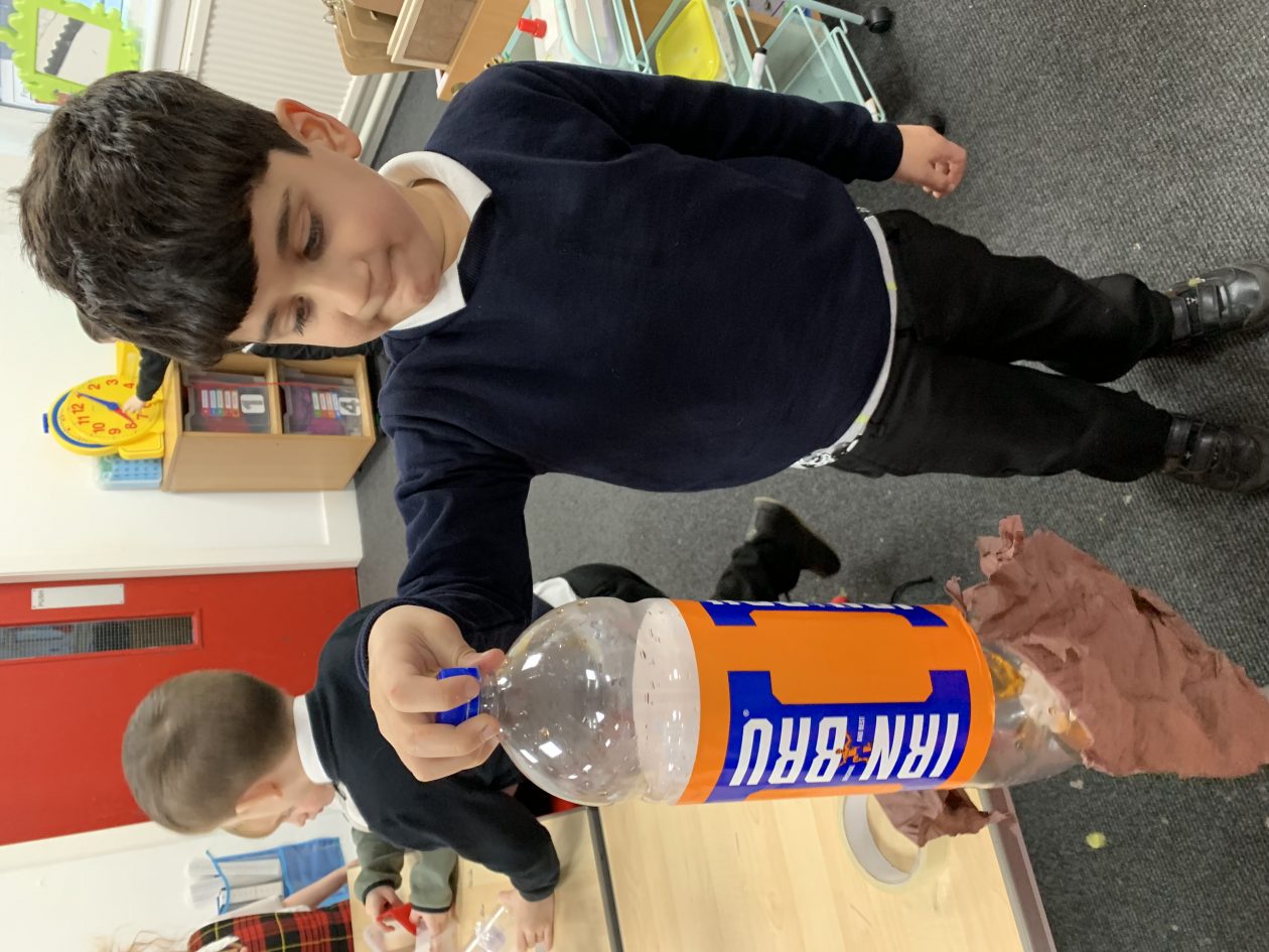 Junk Modelling Rocketship Junk Modelling Rocketships – Primary 5b 23/24