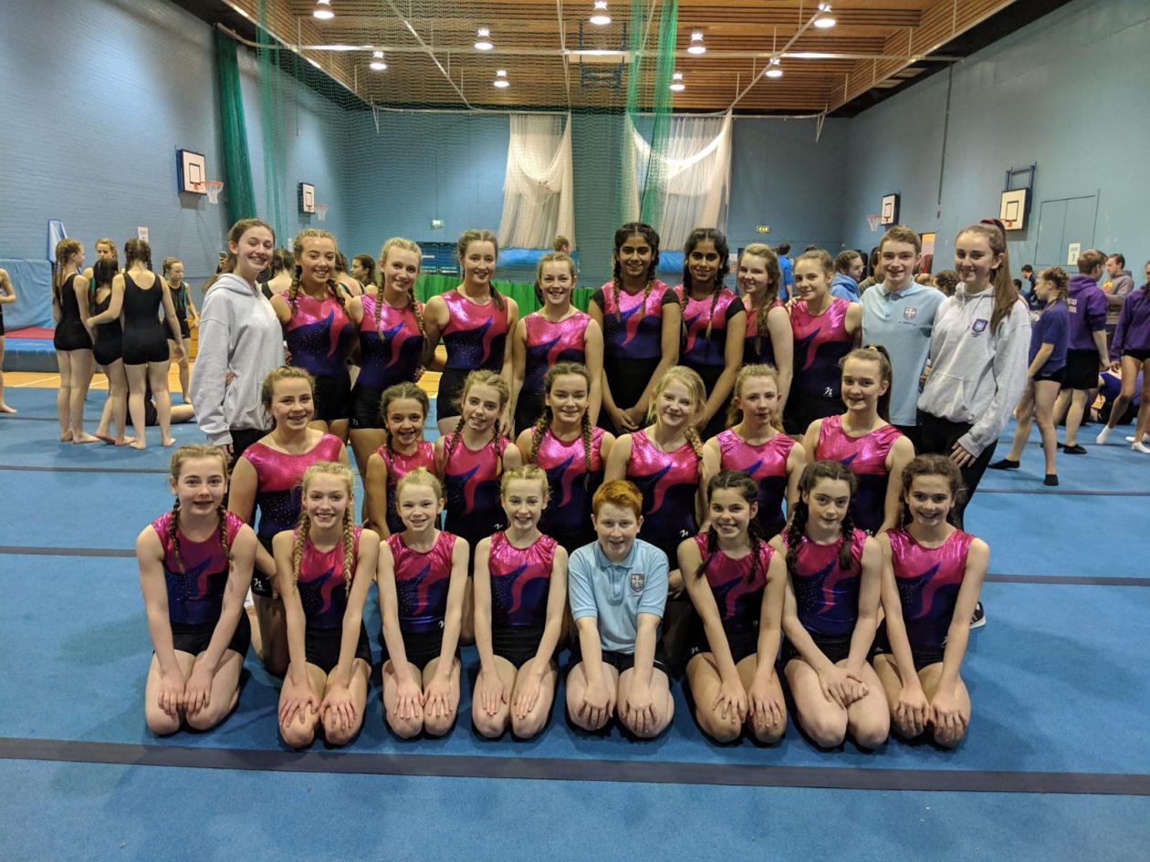 East Renfrewshire Schools’ Gymnastics Success St Ninian's High School