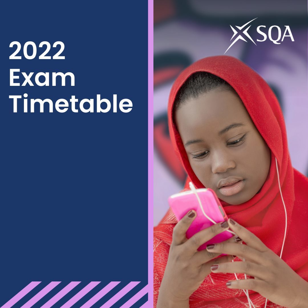 SQA Exam Timetable 2022 – SQA/ACM