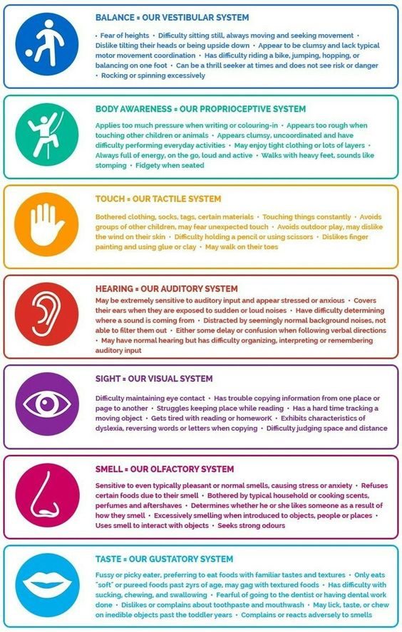 Sensory Processing Needs
