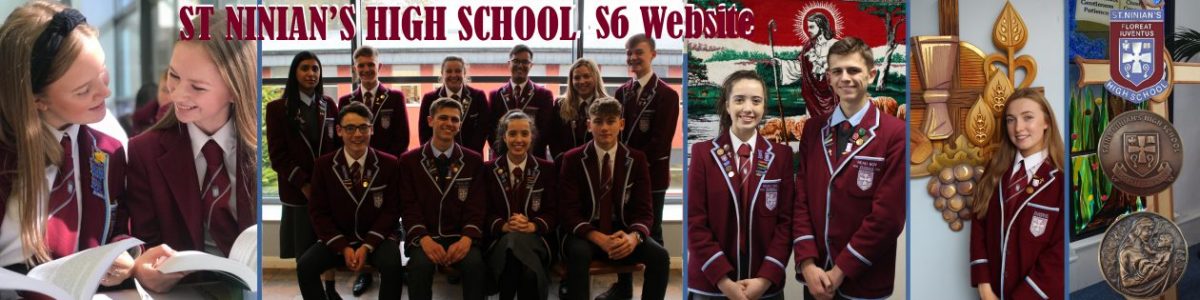 St Ninian's High School S6 Website 2019-20