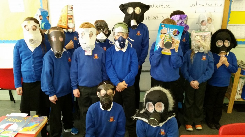 primary homework help ww2 gas masks