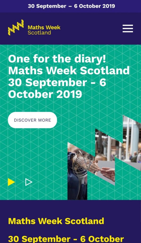 Maths Week Scotland Numeracy in Falkirk