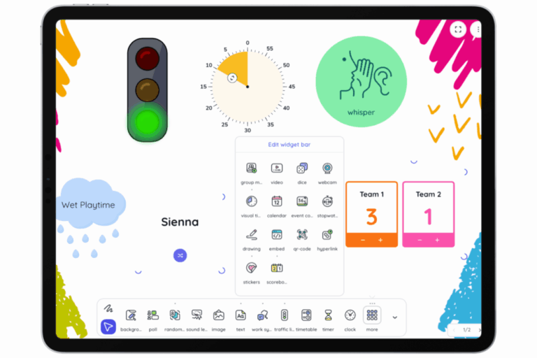 ClassroomScreen – DigiLearnFalk