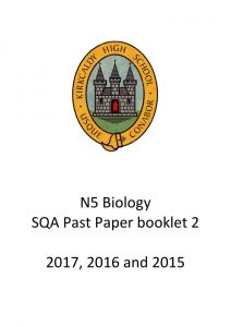National 5 Biology Past Paper Booklet 2