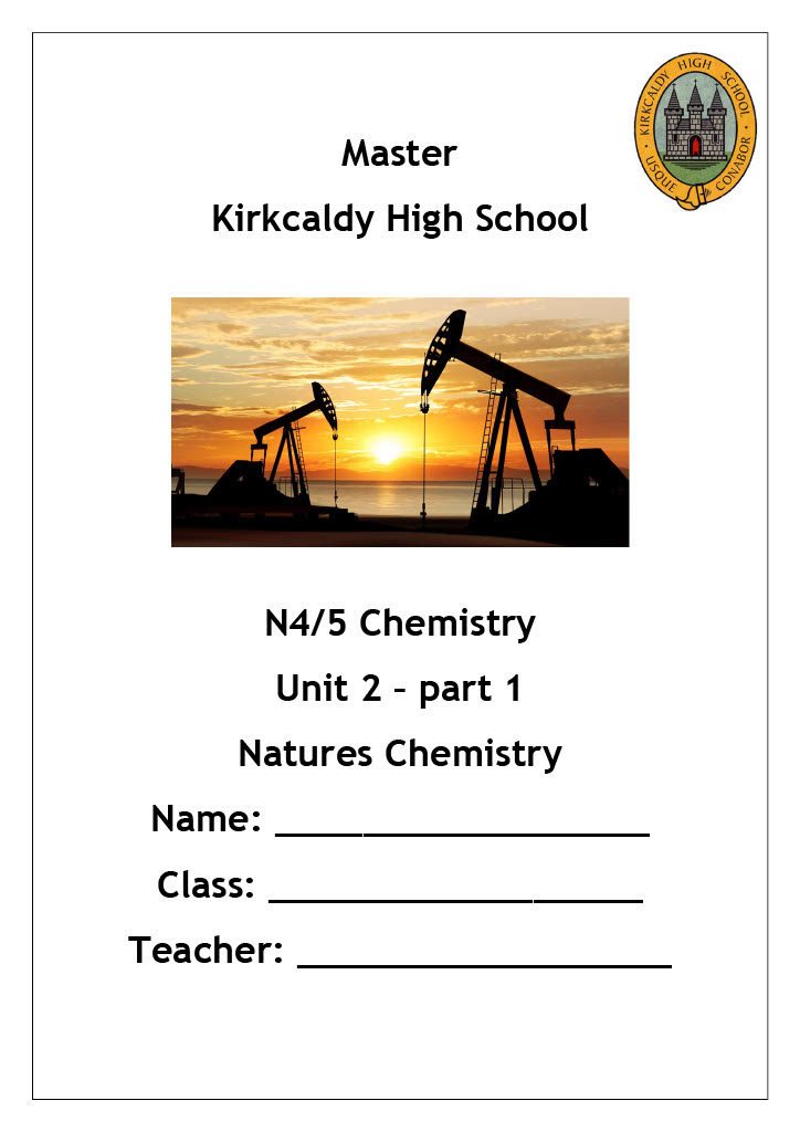 nat 5 chemistry assignment example