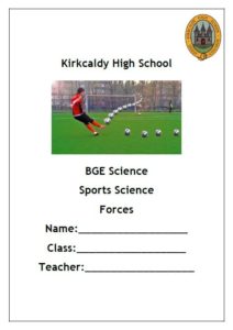 S1/2 Sports Science - Forces Notes