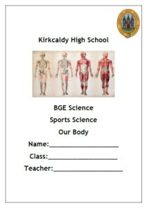 S1/2 Sports Science - Our Body Notes