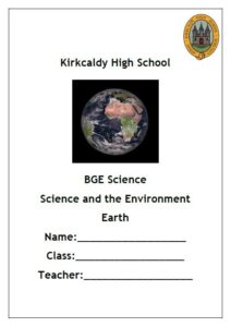 S2 Science in the Environment Earth Notes