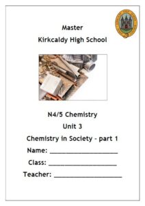 National 4/5 Chemistry Notes. Unit 3, Part 1 - Metals
