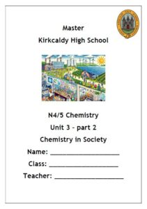National 4/5 Chemistry Notes. Unit 3, Part 2