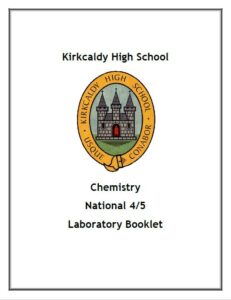 National 4/5 Chemistry Laboratory Booklet