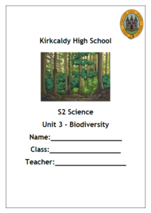 S2 Unit 1 – Biodiversity Notes