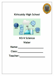 National 3/4 Science Unit 1, Part 1 - Water