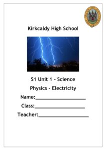 S1 Unit 1 – Electricity Notes