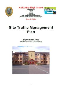 Kirkcaldy High School Site Traffic Management Plan