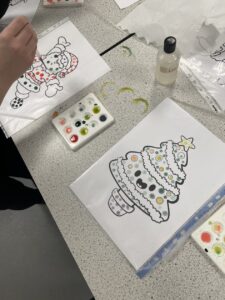 Christmassy experiments in our STEM Club