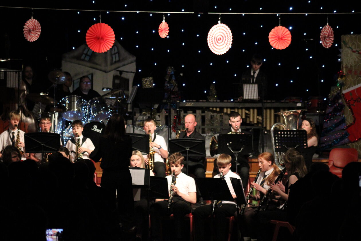 Musicians at the KHS Christmas Concert 2023