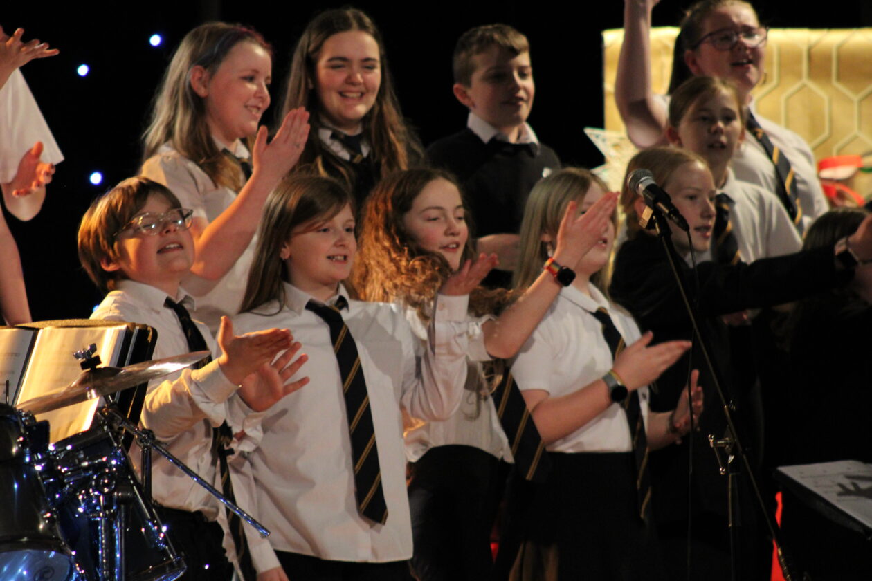 Musicians at the KHS Christmas Concert 2023