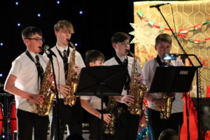 Musicians at the KHS Christmas Concert 2023