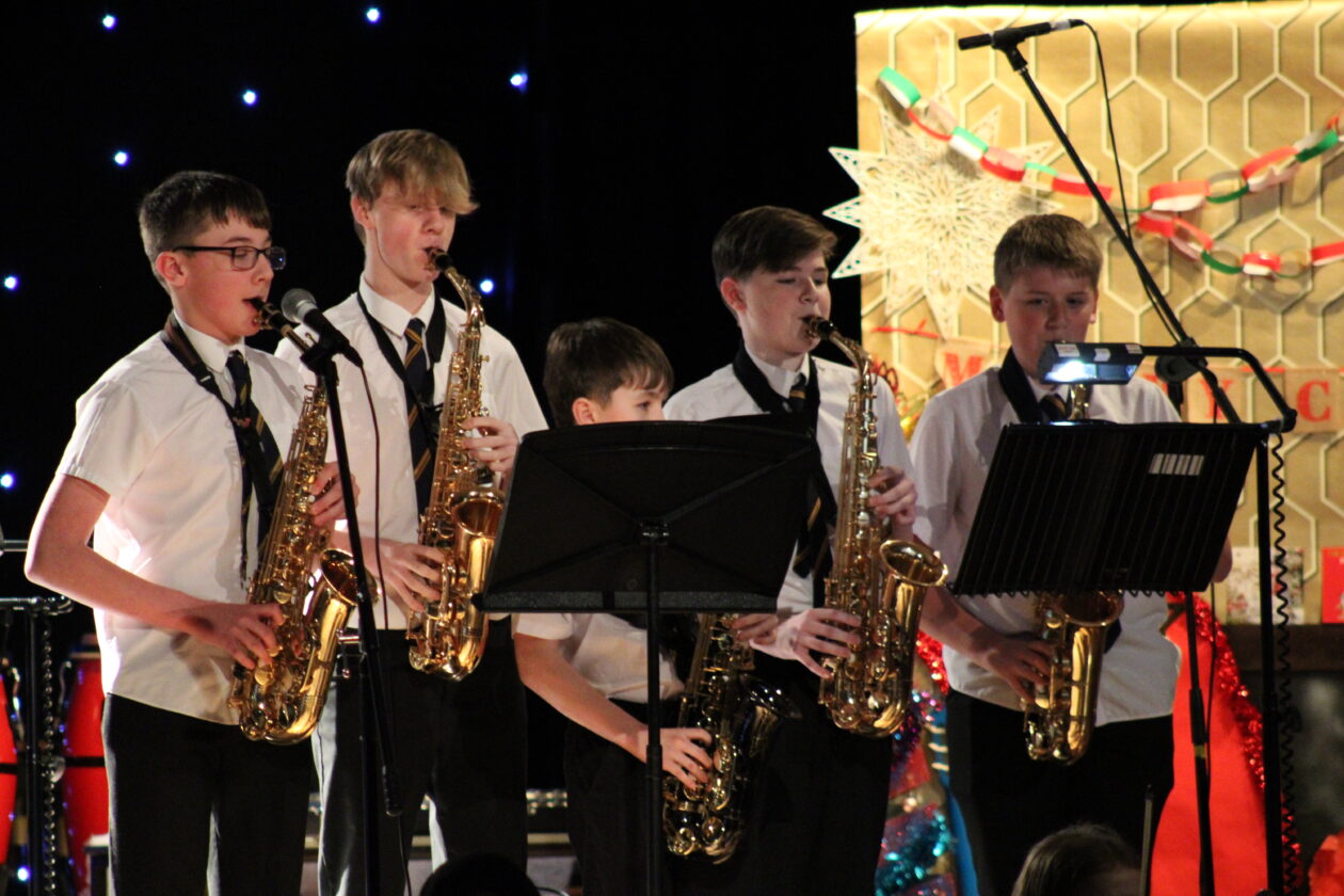 Musicians at the KHS Christmas Concert 2023