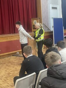 Learning About Life in the Police - The Handcuffs Make an Appearance!