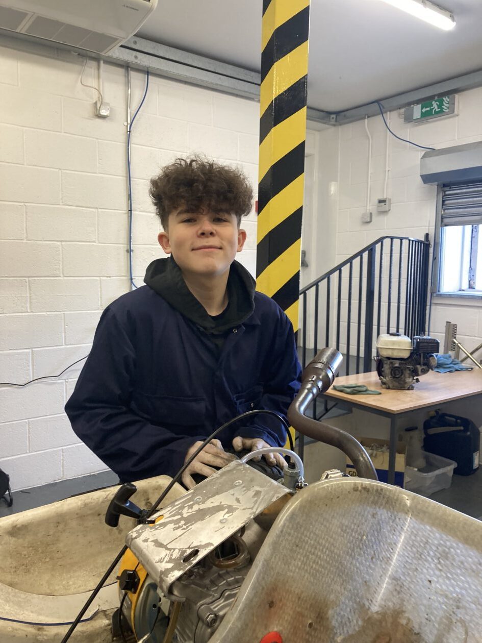 KHS Pupils at the Community Trade Hub