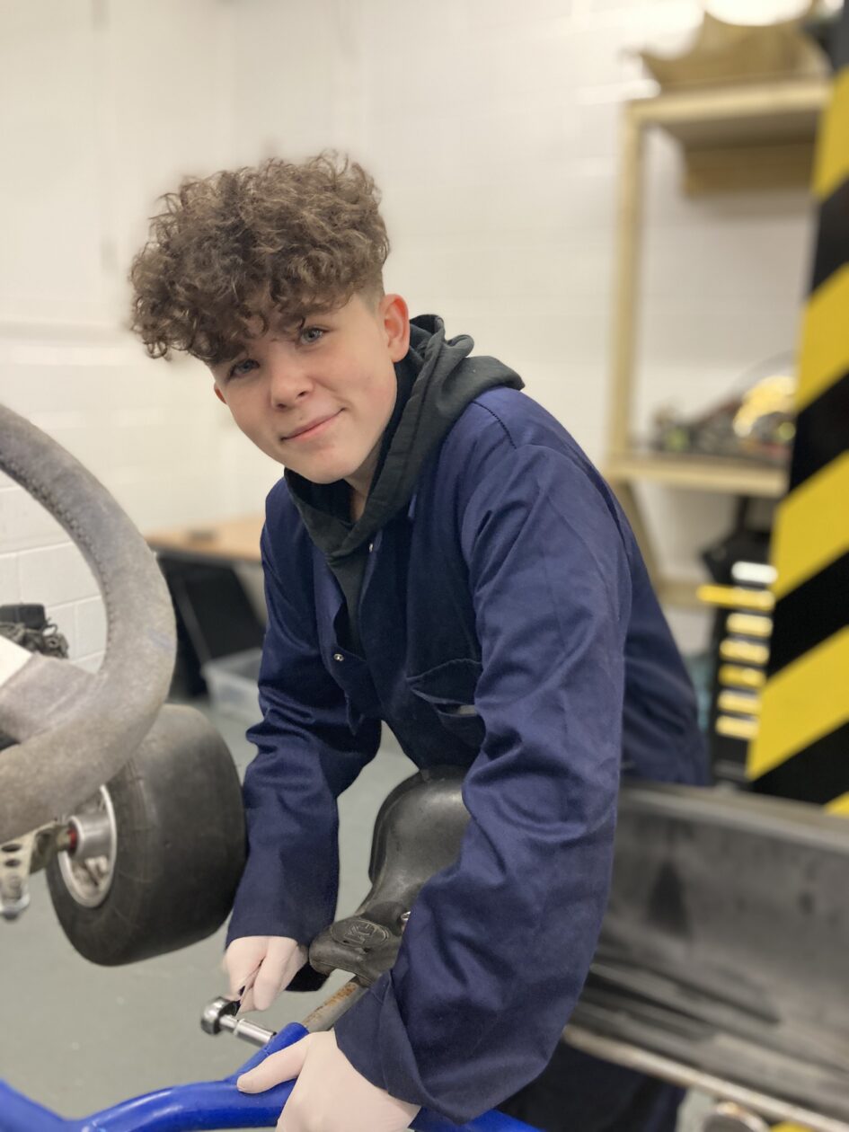 KHS Pupils at the Community Trade Hub