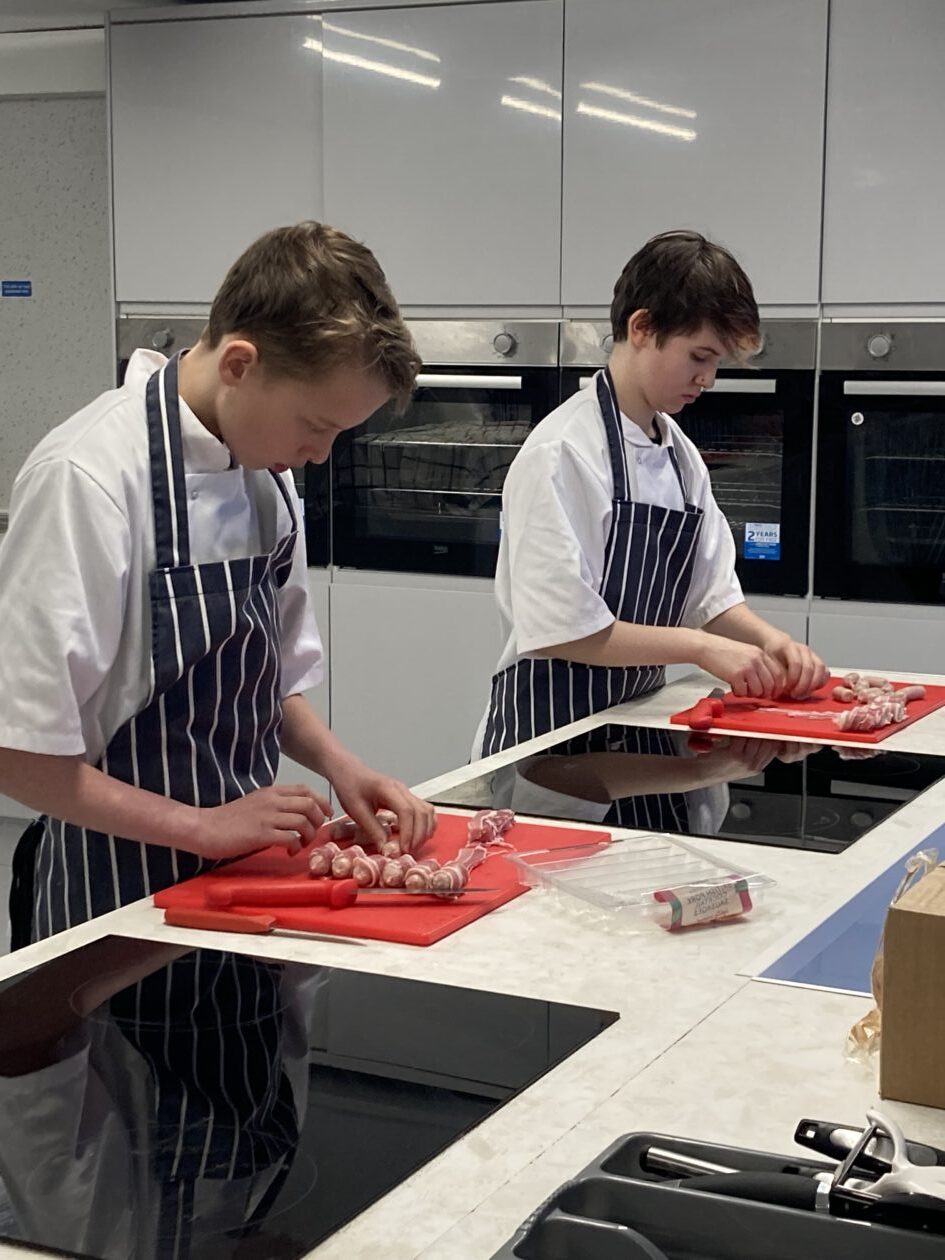 KHS Pupils at the Community Trade Hub