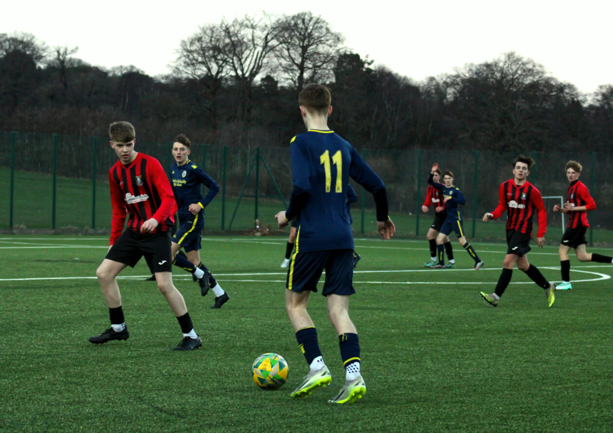 Senior boys football triumph against Waid