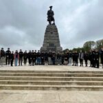 51st (Highland) Division Monument (Beaumont-Hamel) - from day 3 of the Kirkcaldy High School Battlefields Trip 2024