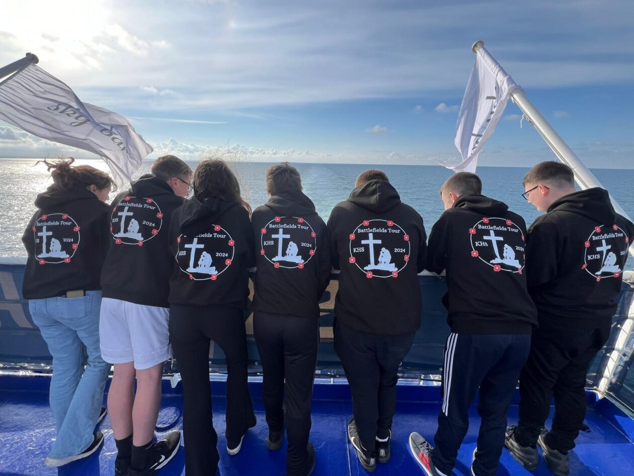 The 3rd Kirkcaldy PALS Battalion on the Ferry