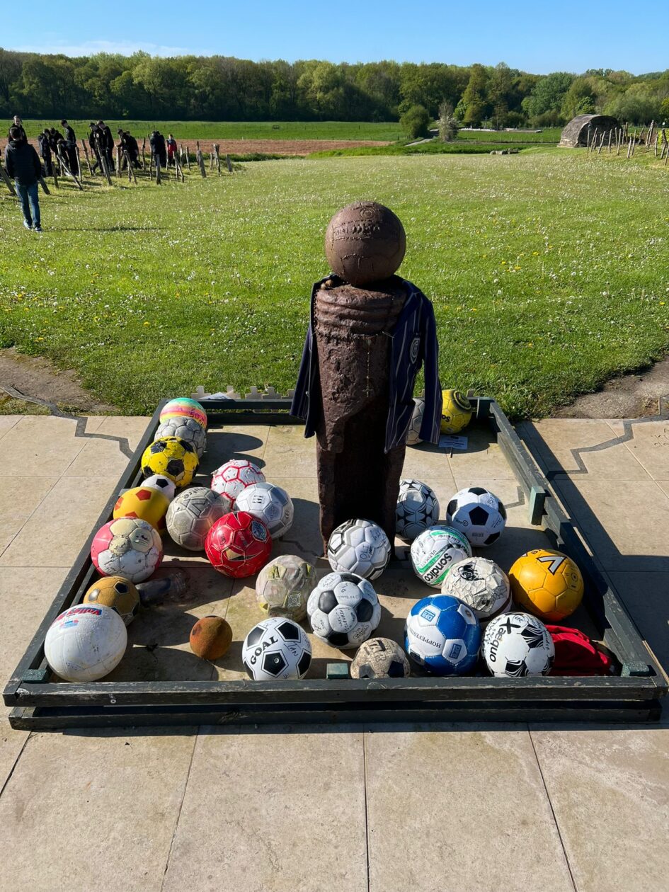 Image from day 2 of the Kirkcaldy High School Battlefields Trip 2024