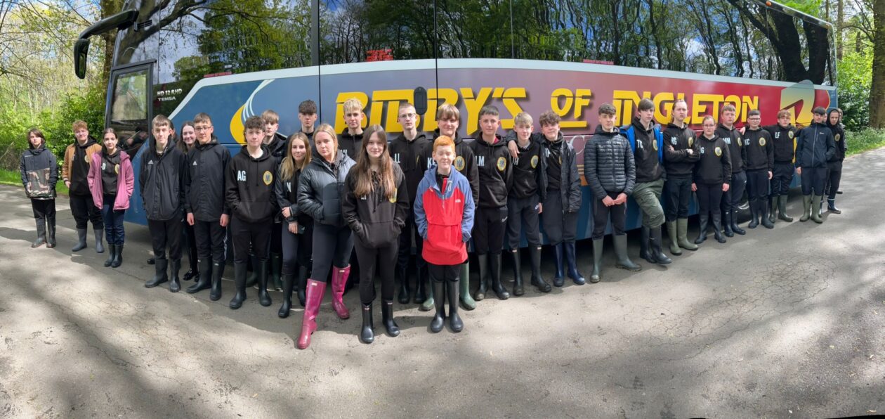 Image from day 2 of the Kirkcaldy High School Battlefields Trip 2024