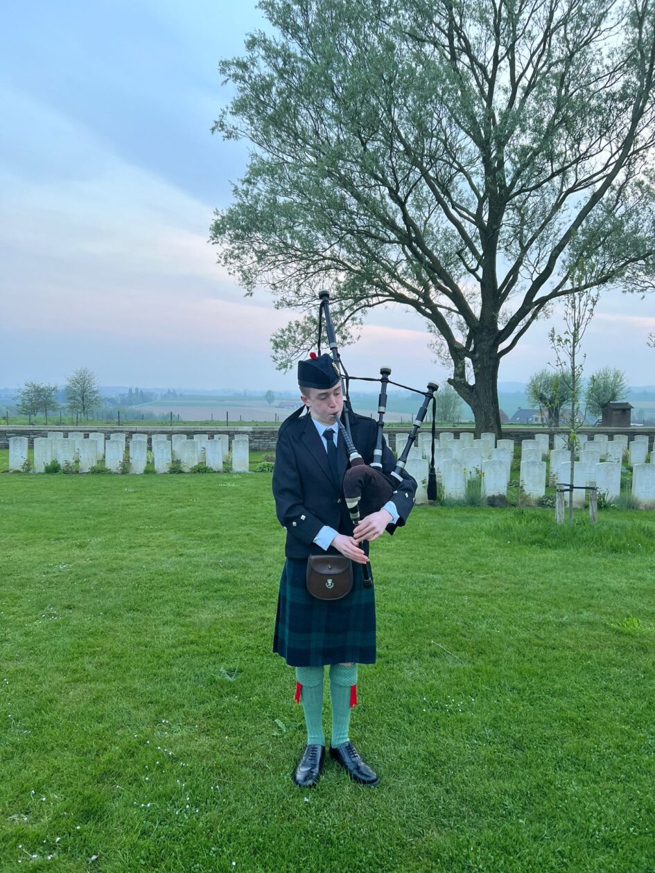 Day 4 of the Kirkcaldy High School Battlefields Trip 2024