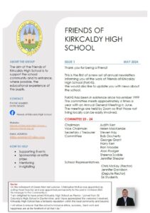 Friends of Kirkcaldy High School Newsletter 2024