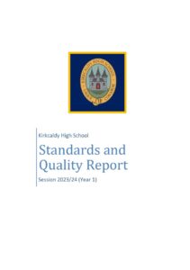 Kirkcaldy High School Standards and Quality Report 2023-2024