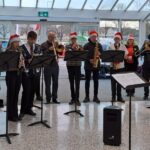 Festive Musicians at ASDA