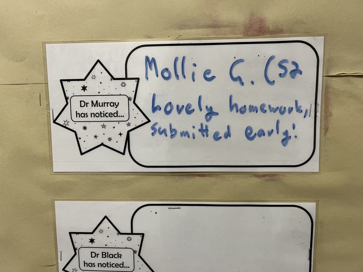 KHS Science Stars week beginning 13/01/25