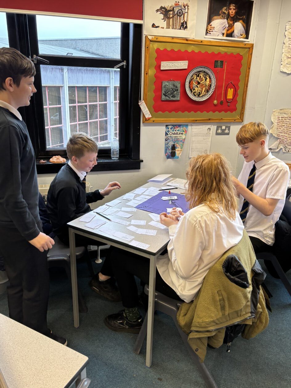 Making Board Games in Classical Studies