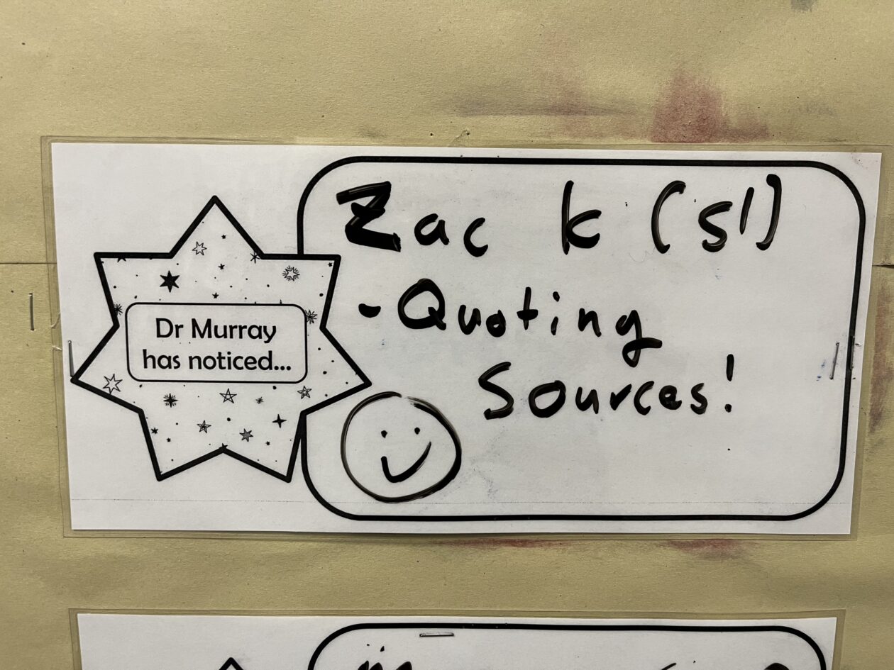 KHS Science Star - Zac