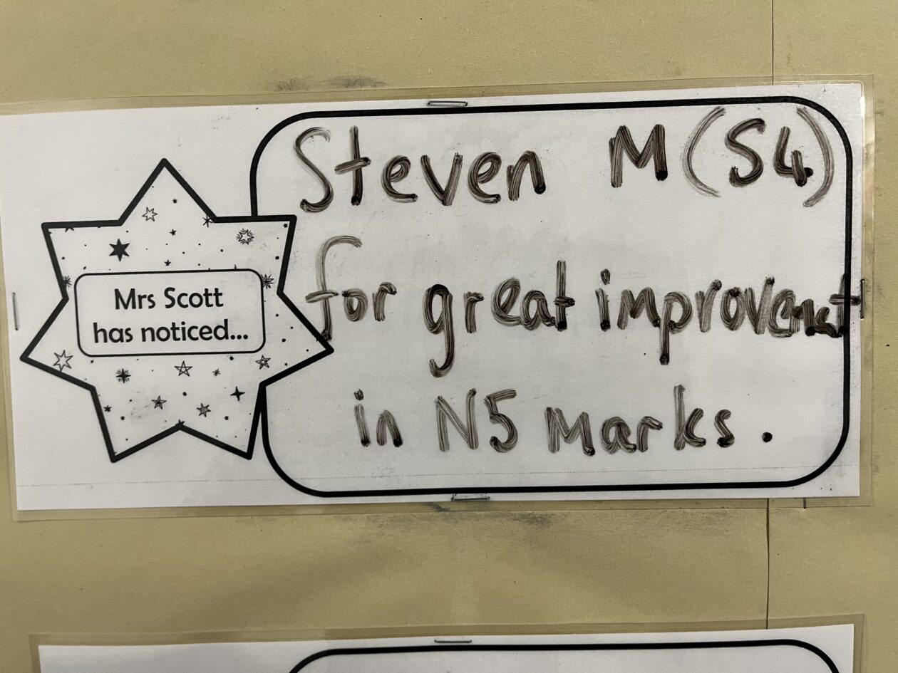 KHS Science Star - Steven