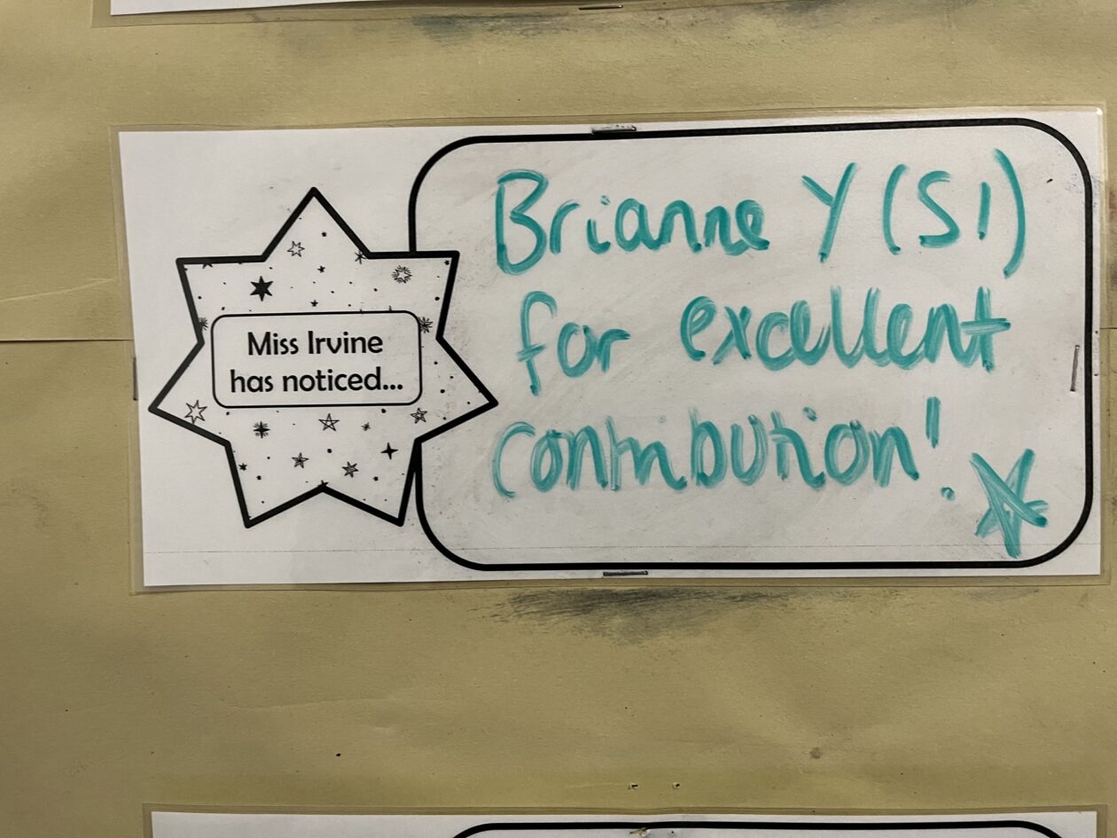 KHS Science Star - Brianne