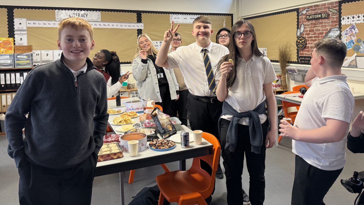 Burns celebrations in Supported Learning