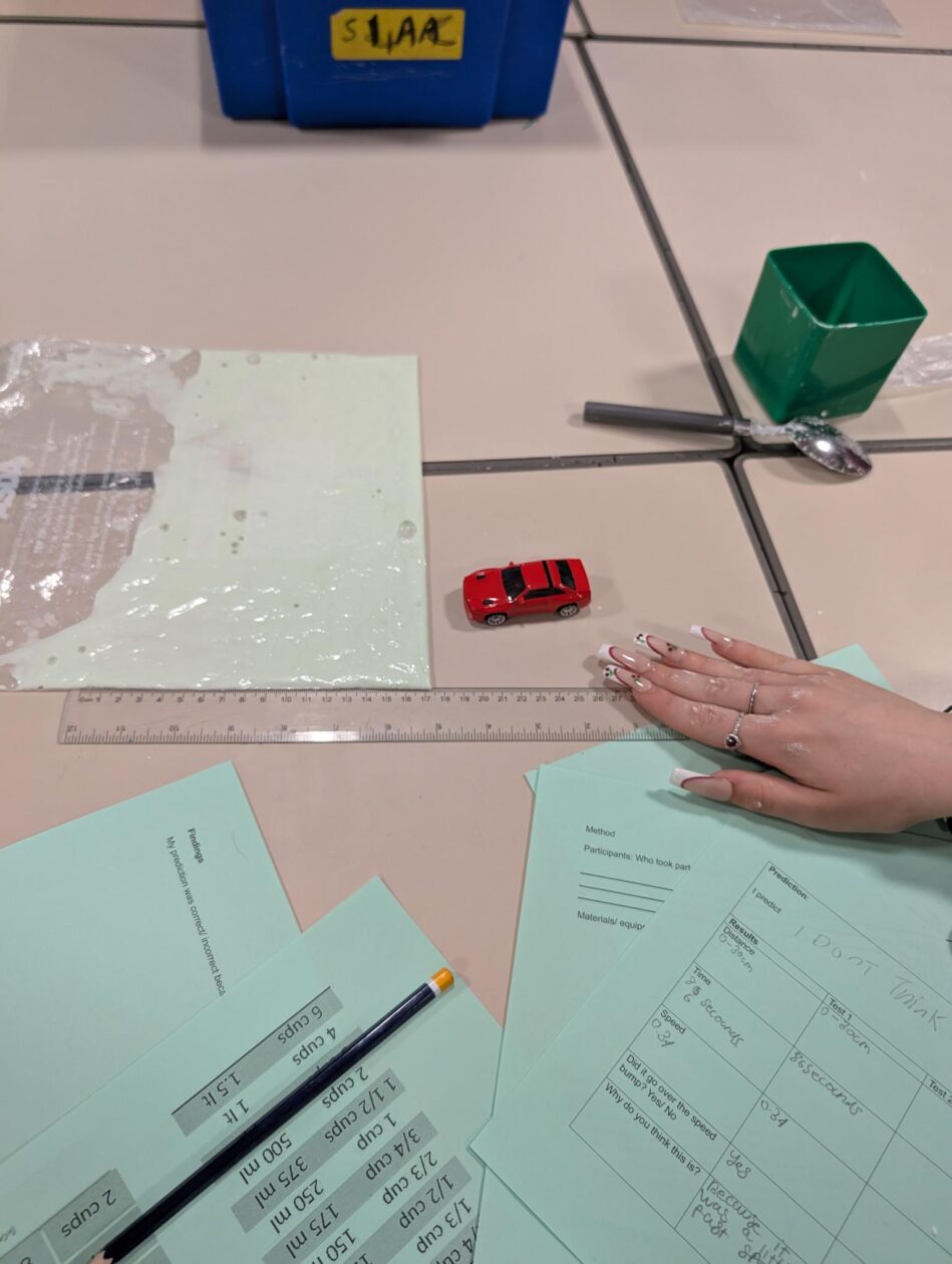Experimenting with "Ooblek" in Maths