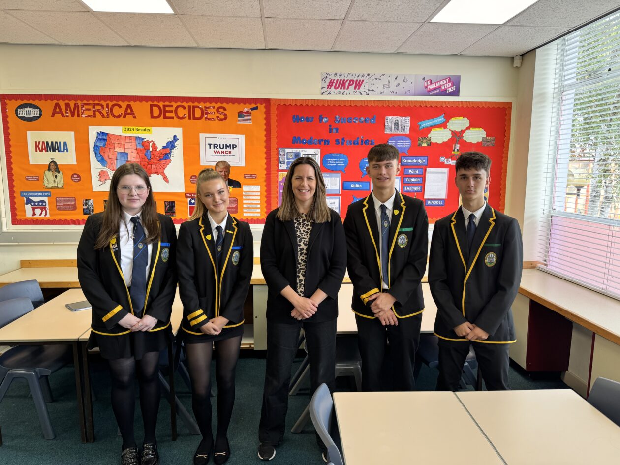 MP Melanie Ward Visits KHS