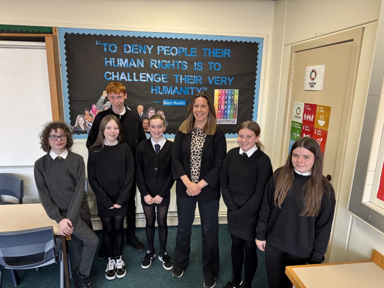 MP Melanie Ward Visits KHS