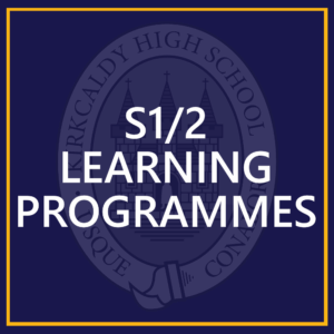 S1/2 Learning Programmes