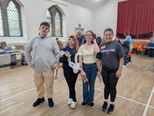 Helping out at Fife Federation Of Tenants & Residents Associations